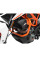 Гмоли - помаранчеві Hepco&Becker до KTM 390 Duke 13-16