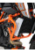 Гмоли з краш-падами - помаранчевий Hepco&Becker до KTM 690 Duke 12-15