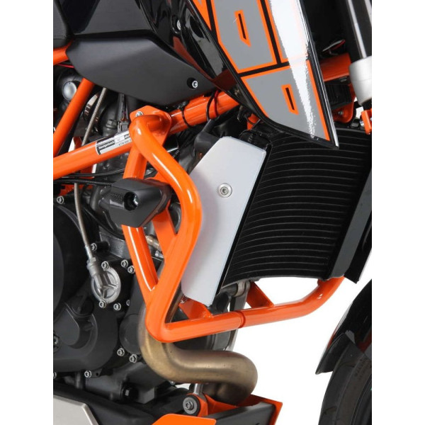 Гмоли з краш-падами - помаранчевий Hepco&Becker до KTM 690 Duke 12-15