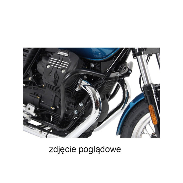 Гмол двигуна Hepco&Becker Moto Guzzi V 7 III Stone/ Special/Anniversario/Racer 17-20 срібний