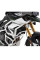 Гмоли бака пального Solid Hepco&Becker для Triumph Tiger 900 / Rally / GT / PRO (20-23) білі