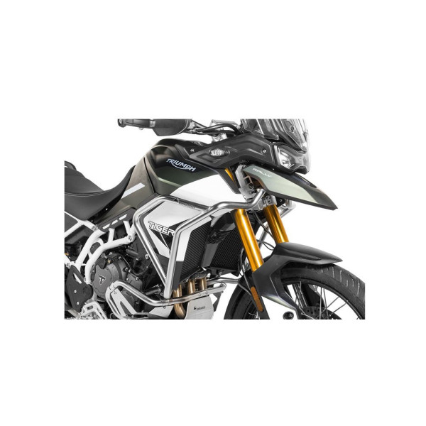 Гмоли верхні Touratech для Triumpha Tiger 900 Rally / Pro / GT / GT Pro (20-) сріблясті