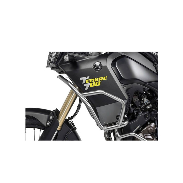 Гмоли верхні Touratech для Yamaha Tenere 700 сріблясті