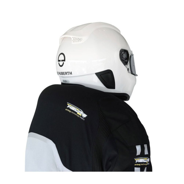 Мотоциклетна куртка з повітряною подушкою Helite Touring B сірого кольору