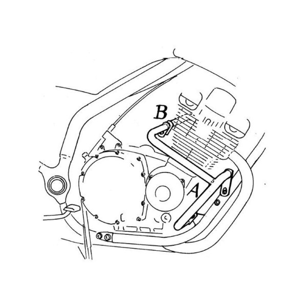 Гмол двигуна Hepco&Becker для Yamaha XJ 900 S Diversion 94-