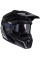 Шолом adventure Leatt Kit Adv 9.5 V25 з окулярами чорний