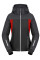 Кросова кофта Spidi Hoodie H2Out II чорна-сіра-червона