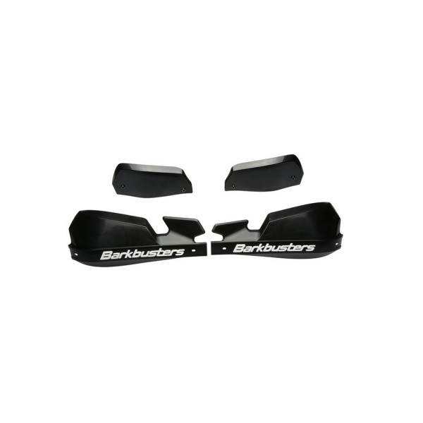 Гандбари Barkbusters Vps + комплект монтажу Suzuki V-Storm 800 DE (23-) чорні з білим написом