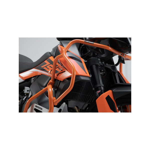 Верхні краш-бари SW-MOTECH KTM 790 Adv / R (19-), Adventure 890 (21-22), R (21-) помаранчеві
