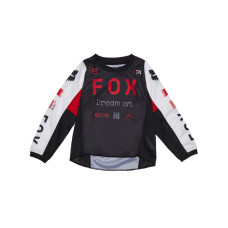 Кросова кофта дитяча Fox 180 Race Spec чорна-біла-червона
