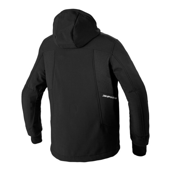 Мотоциклетна кофта Spidi Hoodie Armor Evo чорна