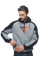 Мотоциклетна кофта Dainese Daemon-X Safety сіро-чорно-червона
