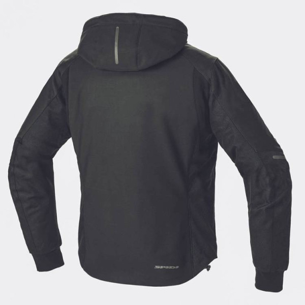 Куртка мотоциклетна Spidi Hoodie Armor H2Out чорна