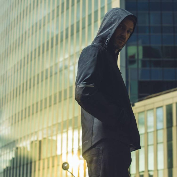Куртка мотоциклетна Spidi Hoodie Armor H2Out чорна