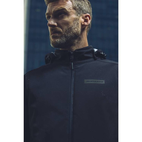 Куртка мотоциклетна Spidi Hoodie Armor H2Out чорна