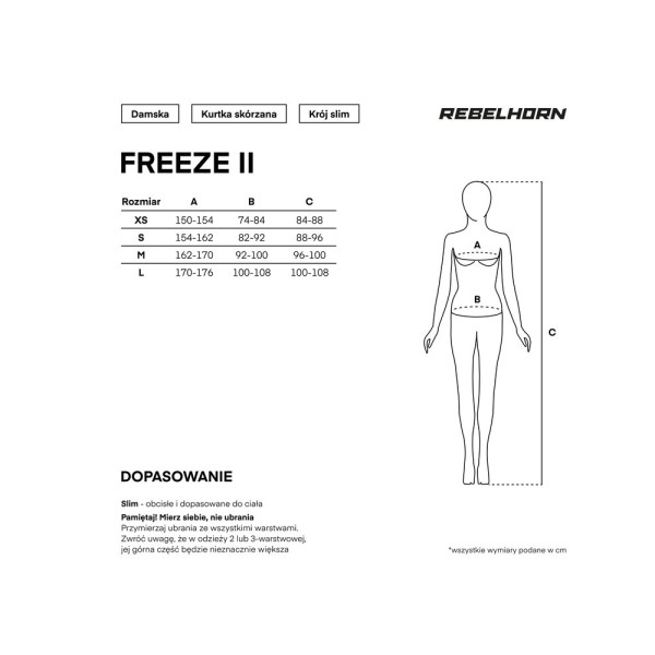 Термободі жіночі Rebelhorn Freeze II чорні