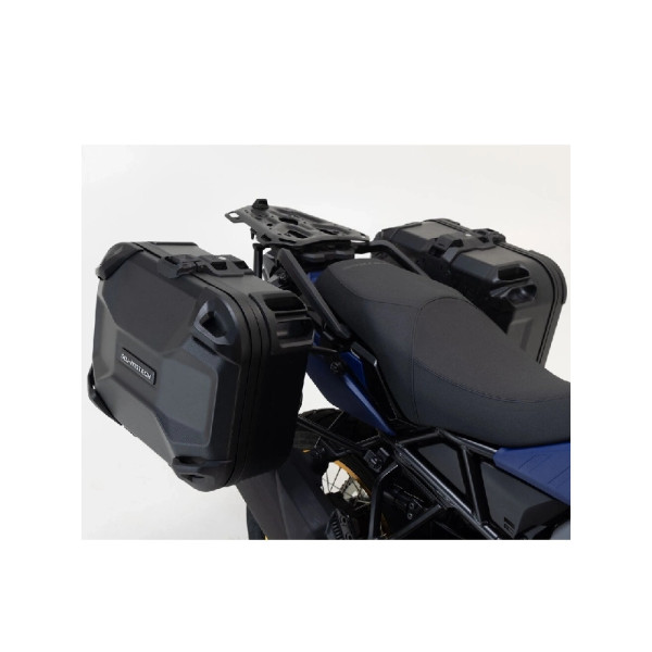 Комплект: бічні кофри DUSC L + кріплення PRO SW-Motech Ducati Multistrada V4/S (20-) об'єм: 2 x 41l