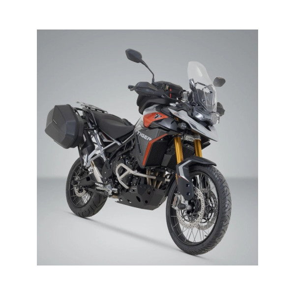 Комплект: бічні кофри + стійка ABS ® Aero System SW-Motech Triumph Tiger 900 GT/ Pro, Rally Pro (23-)