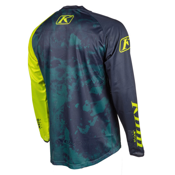 Кросова кофта Klim XC Lite синьо-жовта