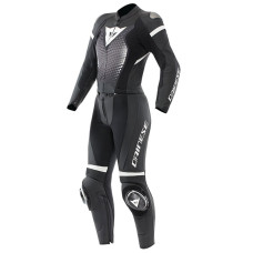 Двочастинний мотоциклетний комбінезон жіночий Dainese Fulminea чорний-білий