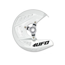Захист диска гальмівного переднього UFO для KTM SX 125/150/250, EXC 125/200/250/300, SX-F/EXC-F 250/350/450 (10-14), EXC-F 500 (11-14) білий