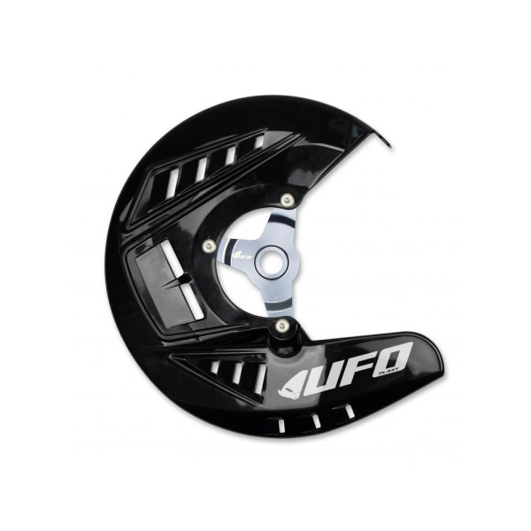 Захист диска гальмівного переднього UFO для KTM SX 125/150/250, EXC 125/200/250/300, SX-F/EXC-F 250/350/450 (10-14), EXC-F 500 (11-14) чорний