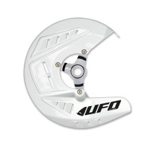Захист диска гальмівного переднього UFO для Husqvarna TE/TX 125, TX 250/300 (16-22), TC 125/250, FE/FC 250/350/450/501 (15-), TX 250/300, TE 150 (20-) білий