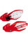 Захисти рук (хендбари) UFO для Honda CRF 250R (12-21), CRF 250RX (19-21), CRF 450R (12-20), CRF 450RX (17-20) червоні
