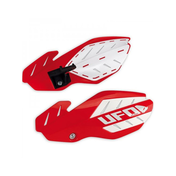 Захисти рук (хендбари) UFO для Honda CRF 250R (12-21), CRF 250RX (19-21), CRF 450R (12-20), CRF 450RX (17-20) червоні
