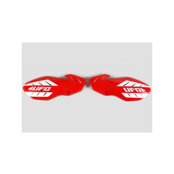 Захисти рук (хендбари) UFO для Honda CRF 250R (12-21), CRF 250RX (19-21), CRF 450R (12-20), CRF 450RX (17-20) червоні