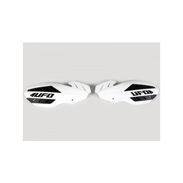 Захисти рук (хендбари) UFO для Suzuki RMZ 250 (12-21), RMZ 450 (12-21) білі