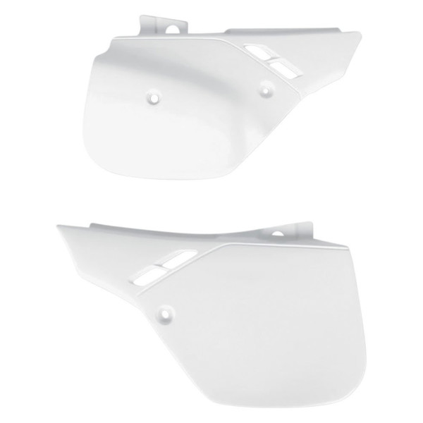 Бокові захисні елементи UFO білі для Honda CR 125/500 (89-90), CR 250 (88-89)