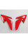 Захисти радіатора UFO для Honda CRF 230 (08-14) червоні