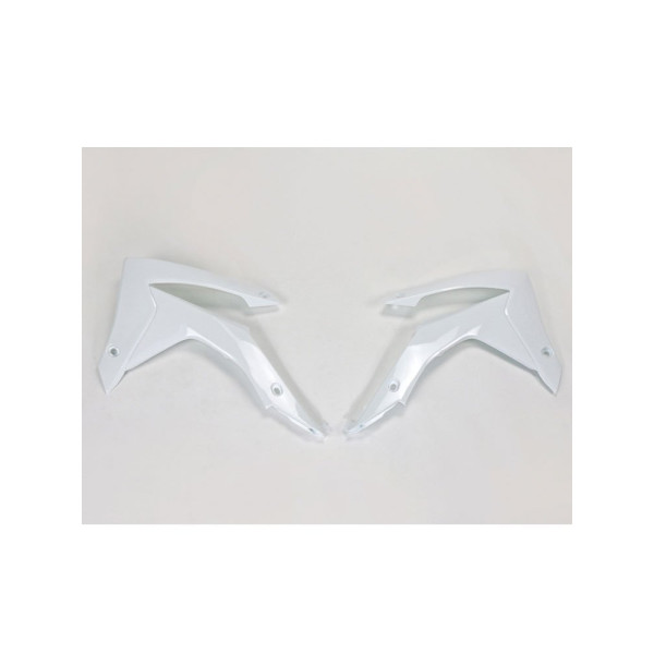 Захисти радіатора UFO для Honda CRF 250R (14-17), CRF 450R (13-16) білі