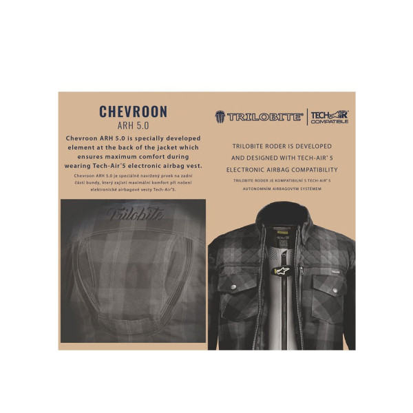 Мотоциклетна сорочка Trilobite Roder Tech-Air