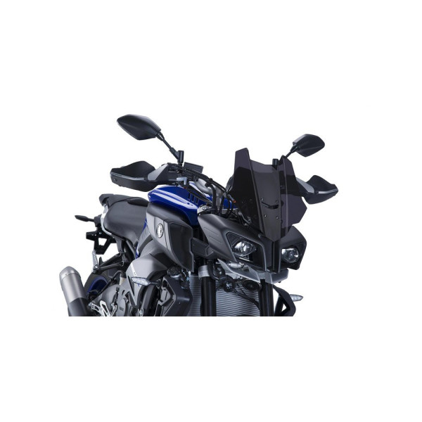 Гендбарі PUIG для Yamaha XSR700/900 16- / MT-07 14- / MT-09 13- / MT-10/SP 16- чорні матові