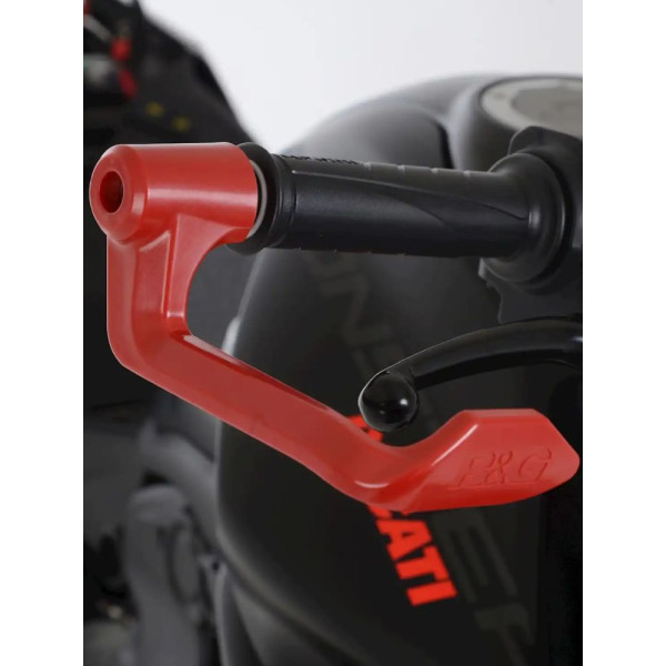 Захист важеля гальма R&G для Ducati Monster 1200R (16-)/ DesertX (22-)/ Supersport (S) (17-20)/ Scrambler 1100 (18-)/ Streetfighter V4 (20-)/ KTM 650 SMCR (19-) Husqvarny 401 Vipilen/ Svartpilen (18-)/ Svartpilen 701 (19-) червоний