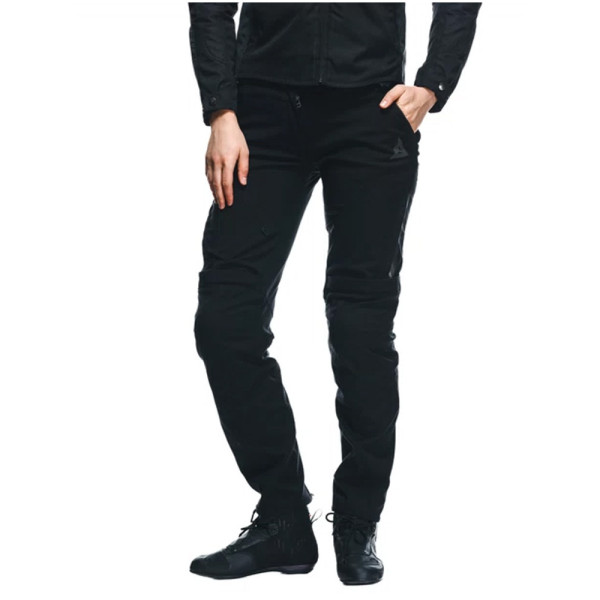 Жіночі текстильні мотоциклетні штани Dainese Drake 2 Air Tex чорні