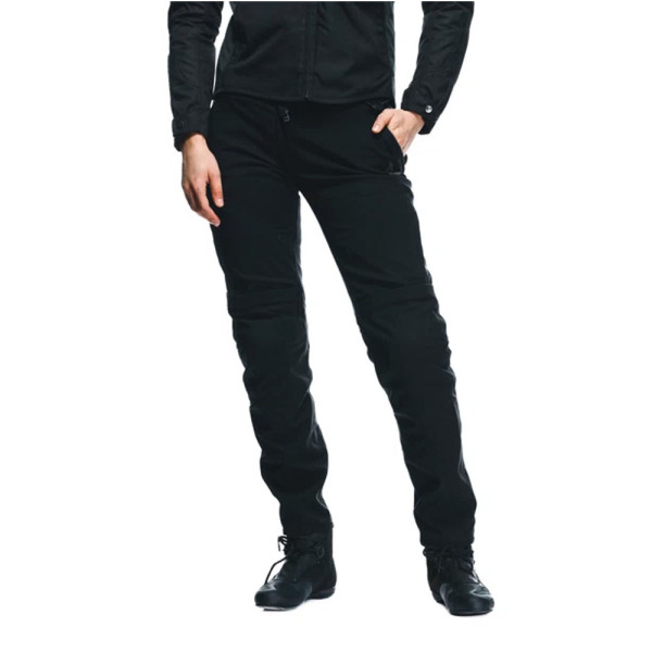 Жіночі текстильні мотоциклетні штани Dainese Drake 2 Air Tex чорні