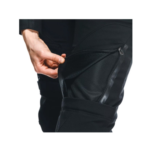 Жіночі текстильні мотоциклетні штани Dainese Drake 2 Air Tex чорні