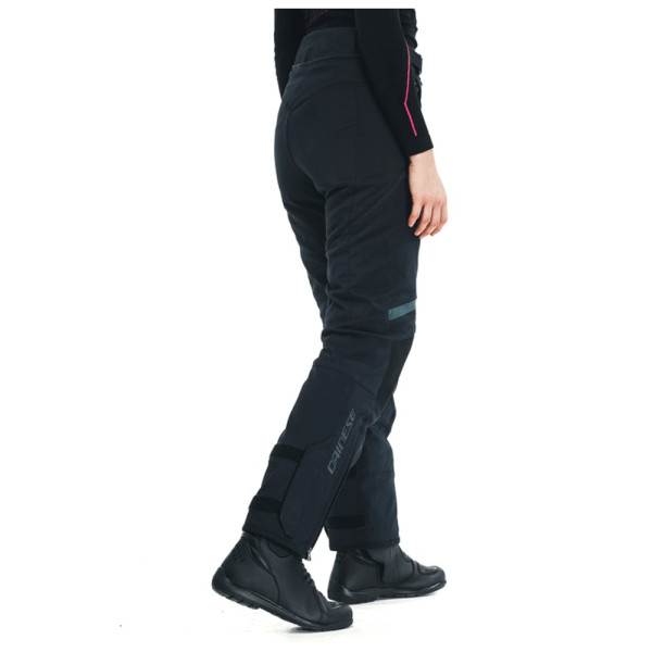 Жіночі текстильні мотоциклетні штани Dainese Carve Master 3 Gore-Tex® чорні-сірі