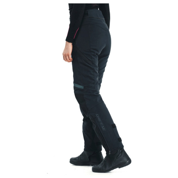 Жіночі текстильні мотоциклетні штани Dainese Carve Master 3 Gore-Tex® чорні-сірі