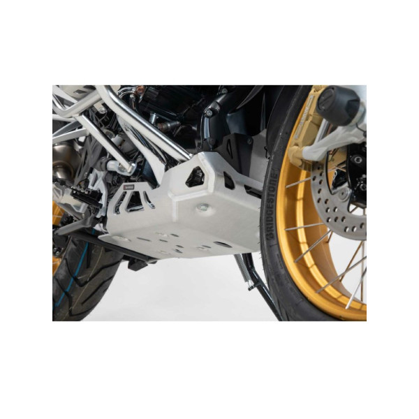 Плита під двигун SW-MOTECH BMW R 1250 GS Adventure (18-), R 1250 GS (19-) срібна