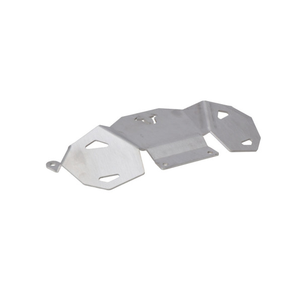 Подовження передньої захисної кришки двигуна SW-MOTECH BMW R 1300 GS (23-)/ Adventure (24-) срібне