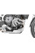 Захист двигуна Touratech Expedition Triumph Tiger 900 Rally / Pro / GT / GT Pro (20-) сріблястий