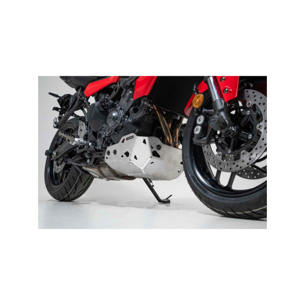 Захист двигуна SW-Motech Yamaha Tracer 9/GT (20-)/GT+ (22-) сріблястий