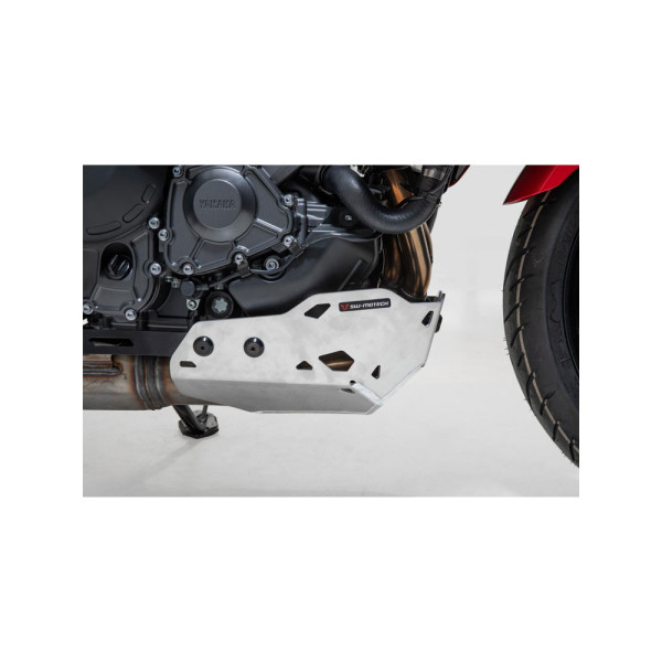 Захист двигуна SW-Motech Yamaha Tracer 9/GT (20-)/GT+ (22-) сріблястий