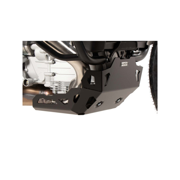 Захист двигуна/ плита під двигун Hepco&Becker Moto Guzzi Stelvio (24-) чорна