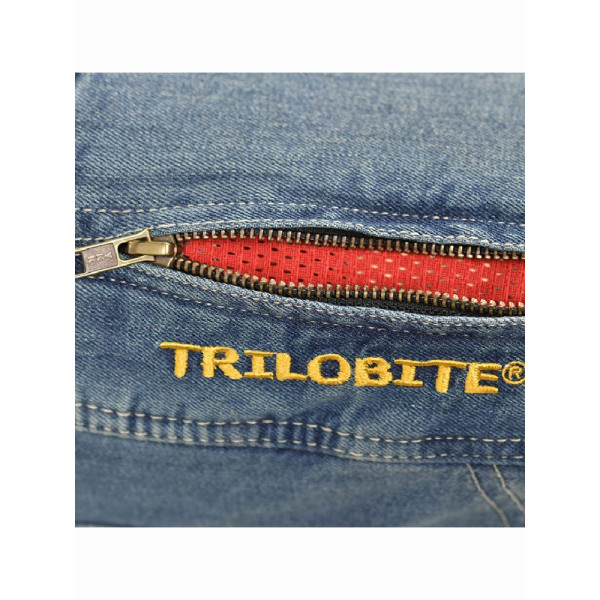 Джинси мотоциклетні жіночі Trilobite Parado сині