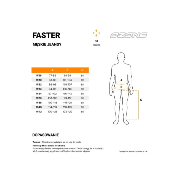 Мотоциклетні джинси Ozone Faster TR khaki